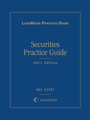 cover image of Securities Practice Guide